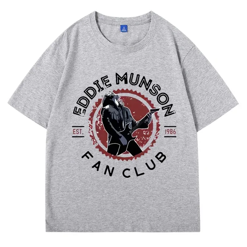 2026 الهيب هوب إدي مونسون مروحة نادي ميرش تي شيرت الرجال ملابس حريمي ديموجورجون أكلة لحوم البشر زهرة الوحش الشارع الشهير العصرية القطن