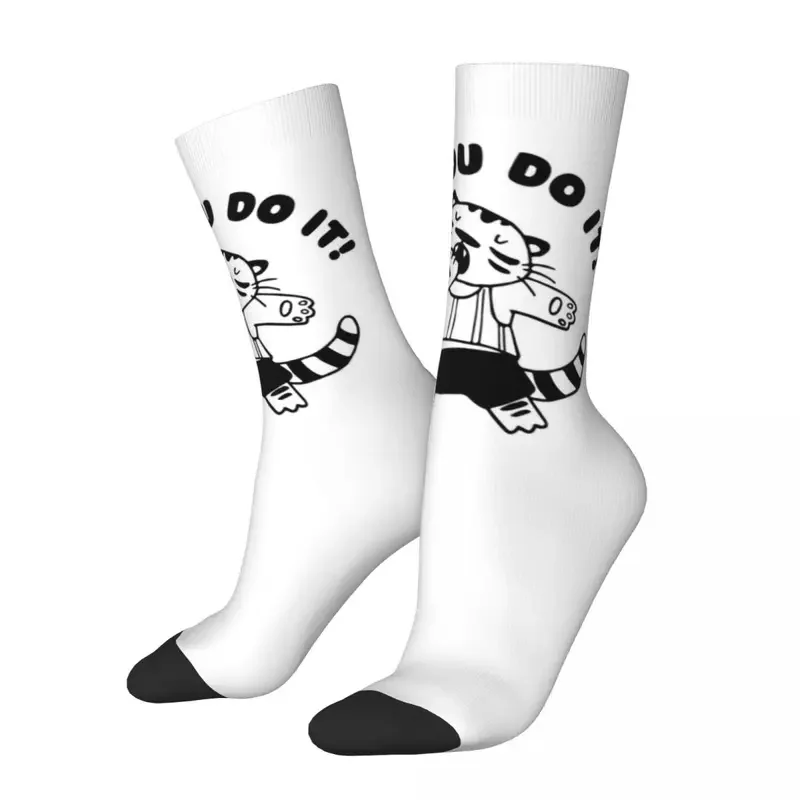 No You Do It Panda Leniwe skarpetki zimowe unisex Hip Hop Fun Printing Skarpetki Street Style Crazy Sock