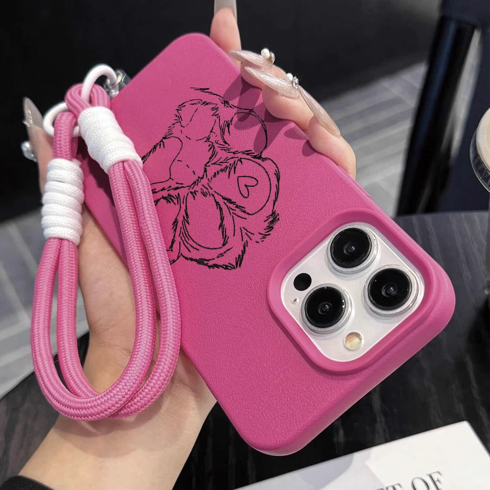 Amiable Dog Paw Beans INS Hand - Phone Cases With Straps 评论和价格