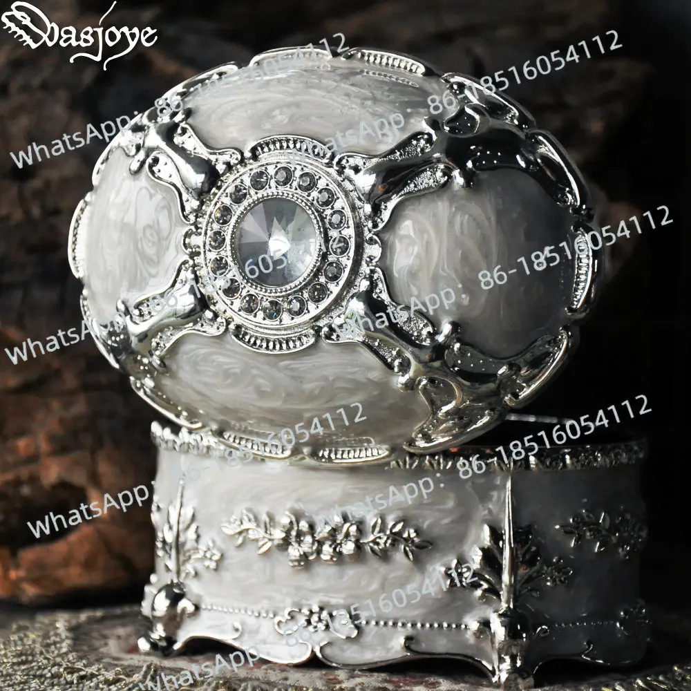 

2026-Wasjoye Eden Fox винтажная европейская корейская шкатулка для драгоценностей принцессы большой емкости шкатулка для хранения ювелирных изделий коробка для колец