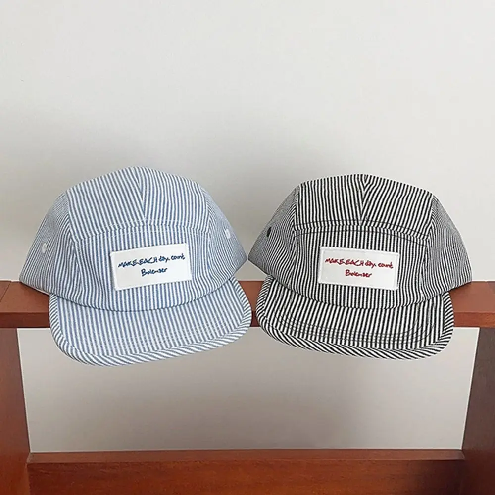 قبعة بيسبول جيدة التهوية بخطوط للرجال والنساء ، هيب هوب ، قبعة شمس قابلة للتعديل ، واقي غير رسمي ، الربيع والصيف