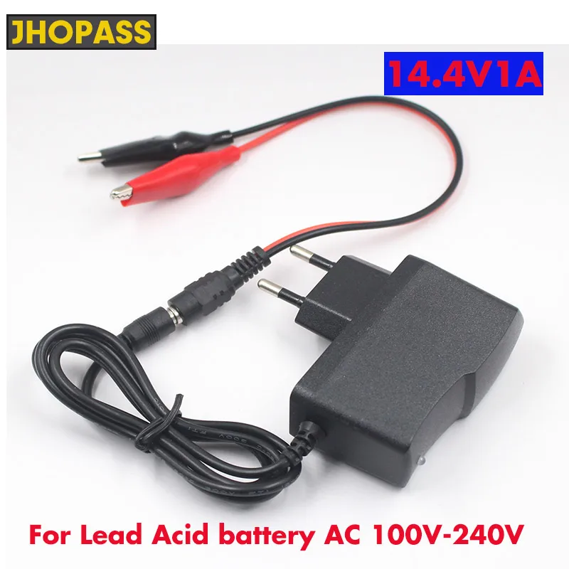 Universal 14.4V 1A Chargers Electric Toy Kids Children Scooter Car Motorcycle Lead Acid Battery Charger for 12 Volt v Charging