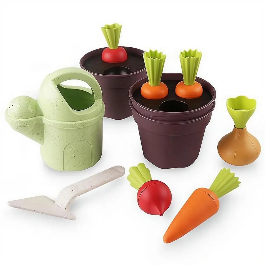 Educational Gardening Fun Simulated Carrot and Onion Growing Toys Playful Beach Sand Digging Tool Educational Activities Toys