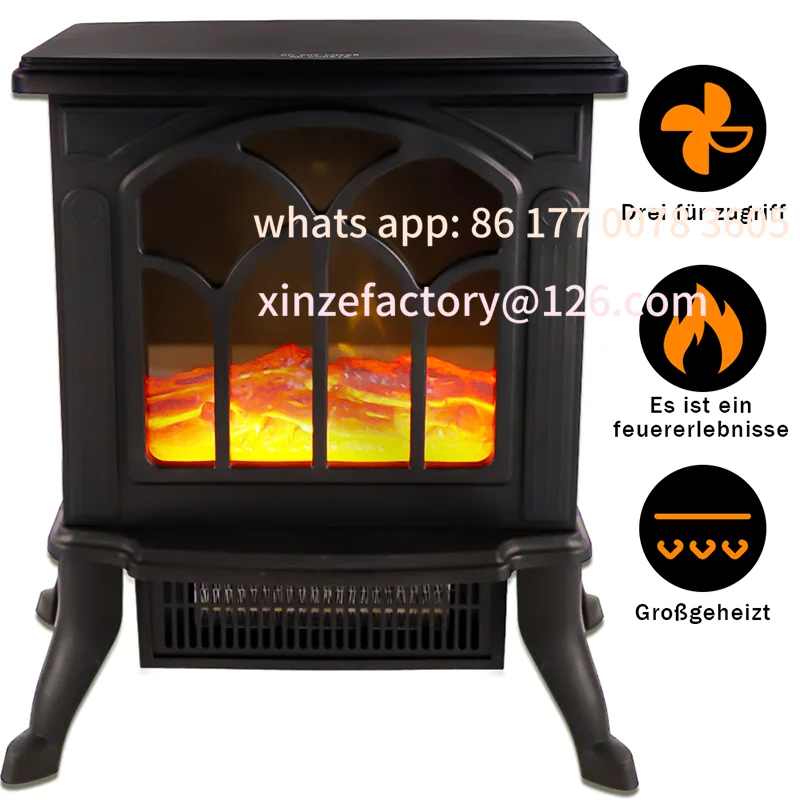 تخصيص المنزل مدفأة كهربائية داخلي مدفأة الهواء الدافئ سخان ثلاثية الأبعاد مقلد لهب الاتحاد الأوروبي التوصيل سخان كهربائي الموقد