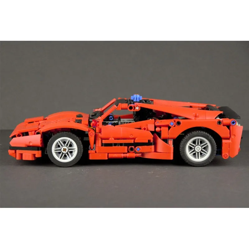 

MOC-242182 Классическая новая модель культового блока суперкара, 818 деталей, креативная игрушка в подарок на день рождения для мальчиков и детей