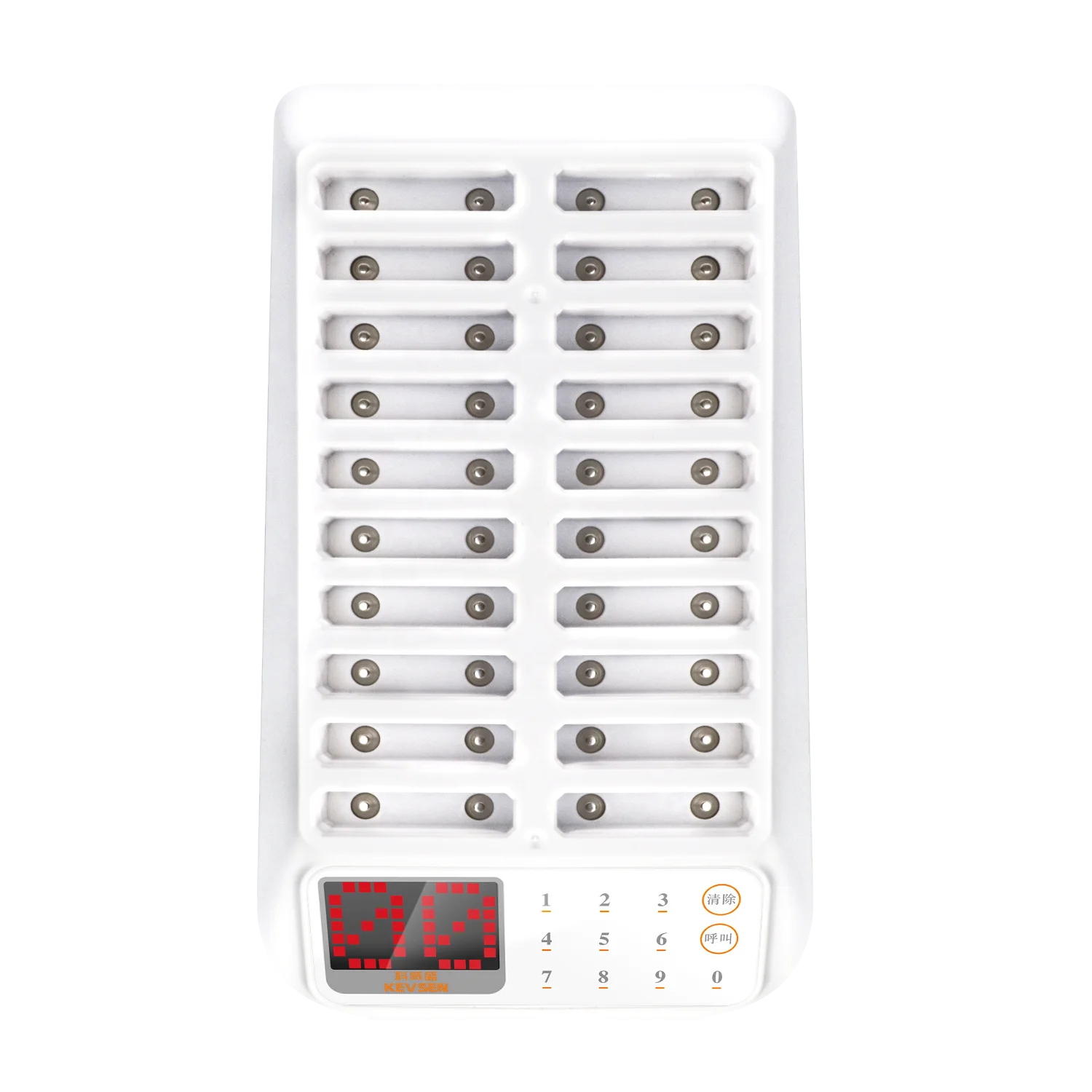 Benutzerdefinierte Warteschlange Programm Nummer Bestellen Restaurant Vibrierende Pager Summer Kellner Ruftaste Drahtloses Rufsystem