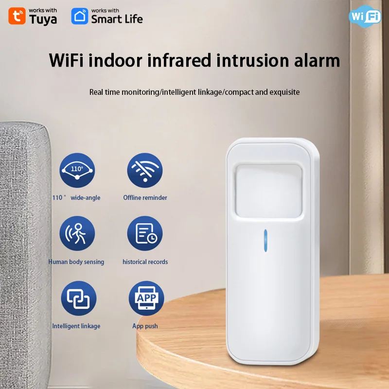 Xiaomi WIFI PIR Motion Sensor Wifi Movement Detector Infrared Human Presence Sensor Smart Life Wireless Home Security System