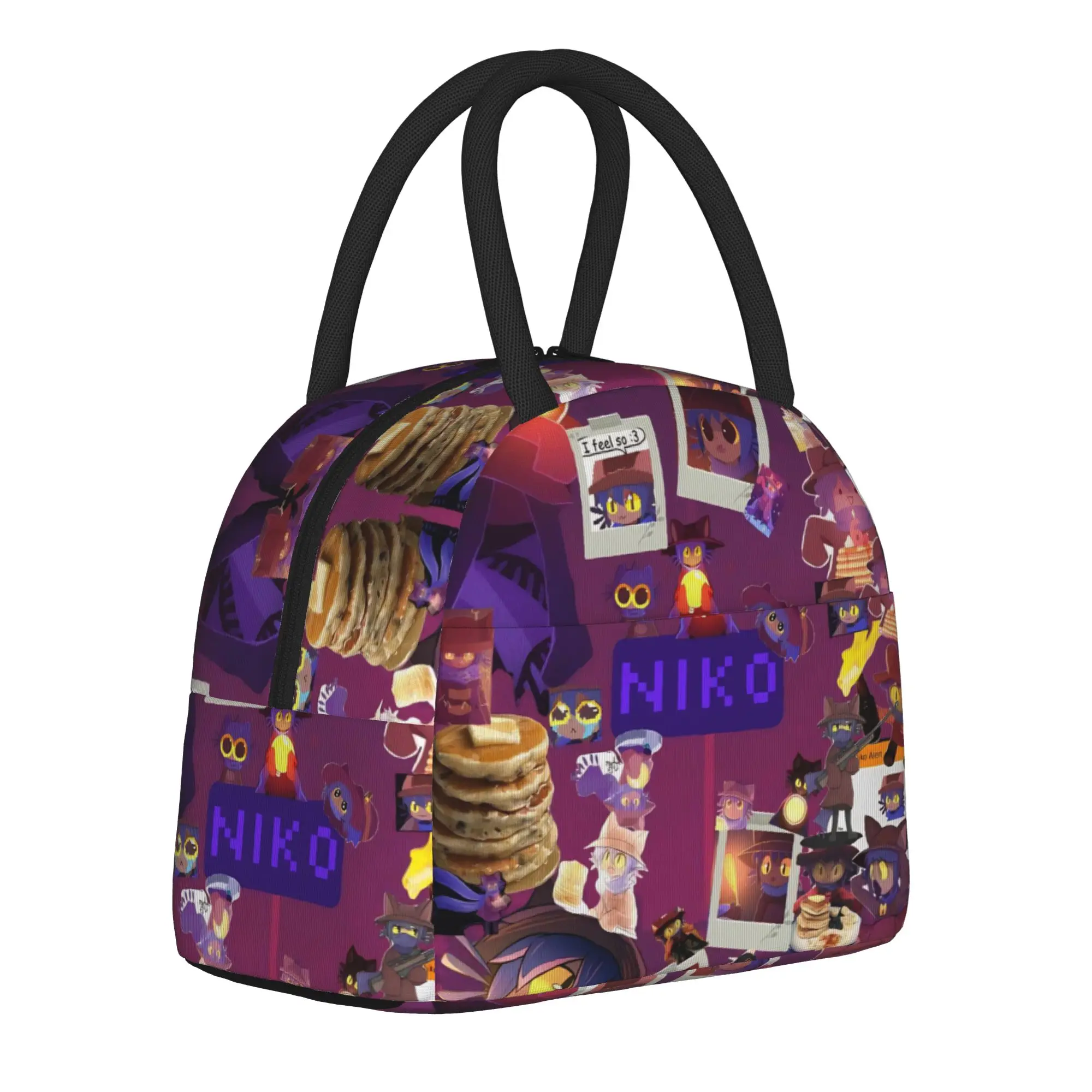 Lunchboxen OneShots Niko Zubehör Lunchbehälter Y2K Thermobox Kühltasche für die Schule