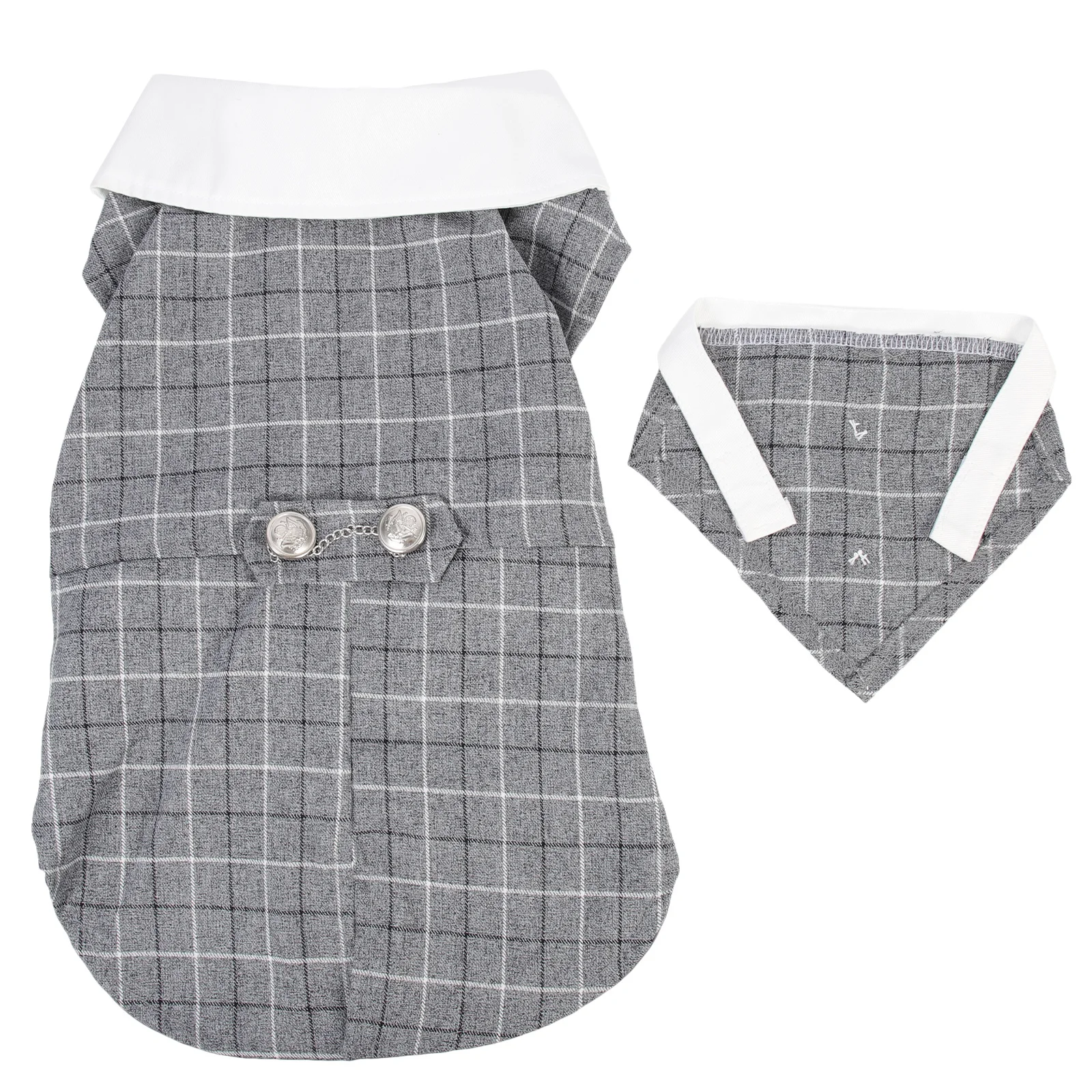 

Dog Formal Tuxedo Suit Premium Vintage Style Lightweight Comfortable Fit Adjustable Belly Closure Perfect for Wedding Party