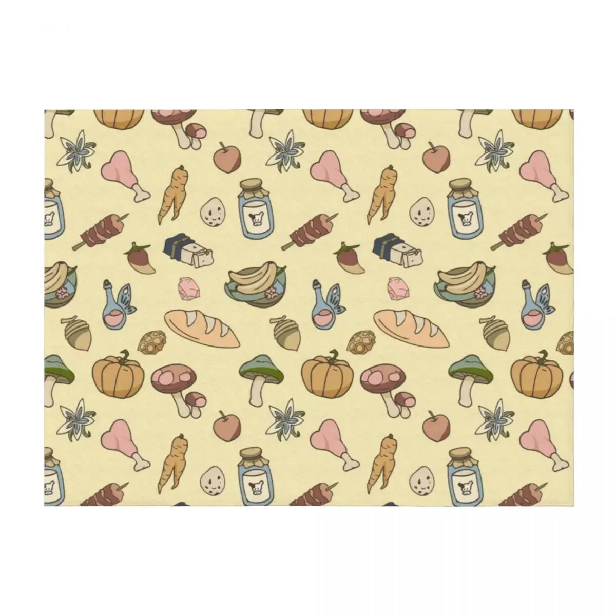 

Hylian Wilderchef (Yellow Ver.) Throw Blanket Custom Bed Fashionable Decorative Throw Decorative Sofa Blankets