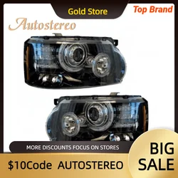 Car Front Headlights For Land Rover Range Rover Vogue L322 V8 2005-2012 LED Lamp Taillight Light DRL Retrofit Assembly One Pair