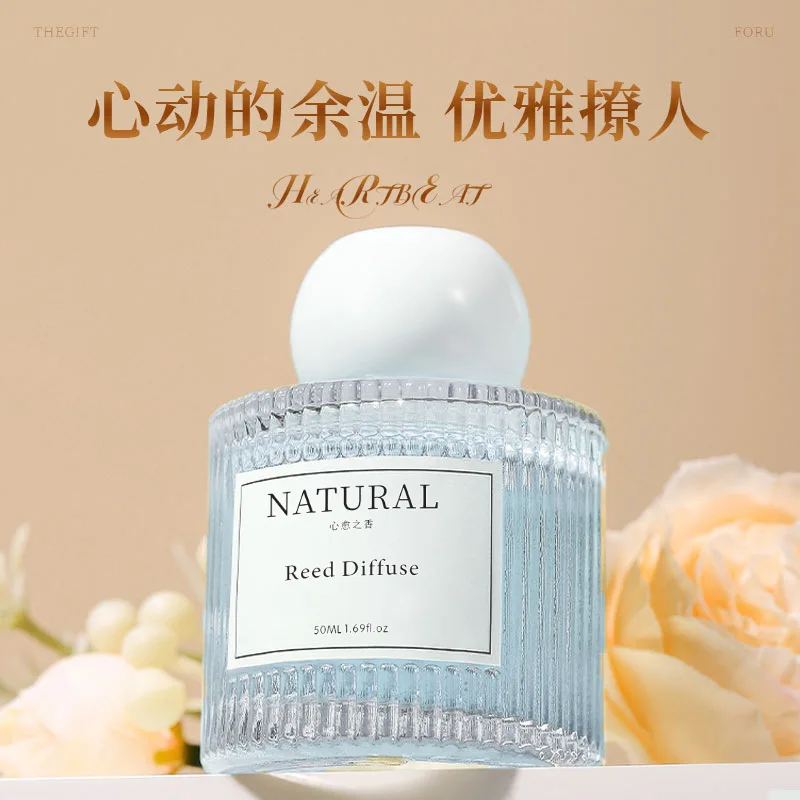 Gardenia Fireless Aromatherapy Essential Oil, Long-Lasting Indoor Fragrance Perfume for Bedroom, Bathroom & Toilet