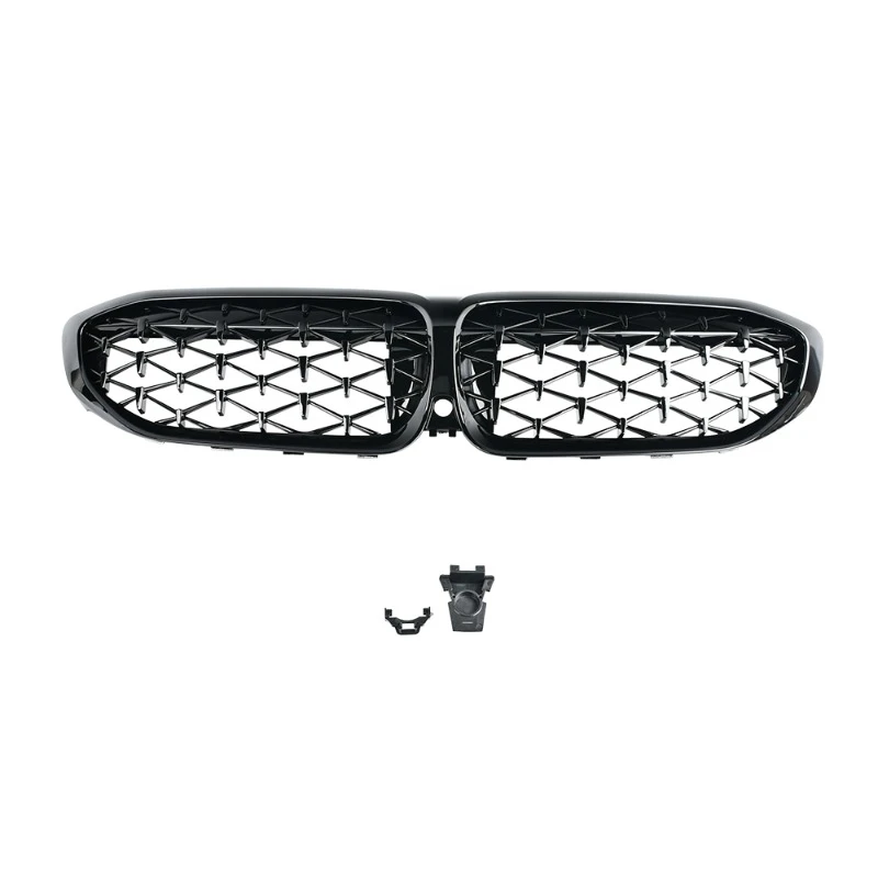 

Middle Grille BMW G20 330i M340i 2019-2022 Gloss Black Diamond OEM：51138072085 MT046010 (No Support for Unconditional Return)