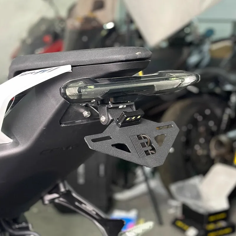 Dla CFMOTO 675SR-R 675NK 675 NK SS SR NK675 2025-2026 Motocyklowy Tylny Błotnik Eliminator Tablicy Rejestracyjnej Uchwyt