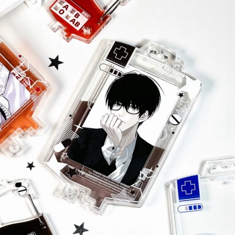Infusion Bag Series 3inch Acrylic Photo Display Case, Dark Alternative Card Frame, for Anime Kpop Itabag Hanging Layout Decor
