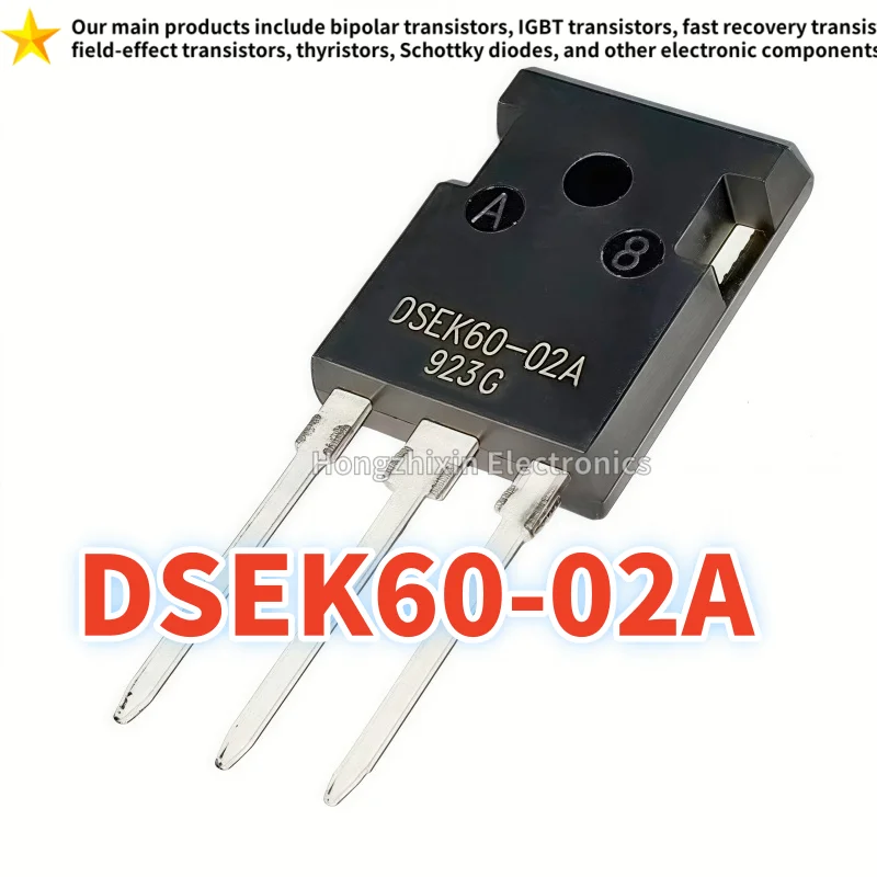 

DSEK60-02A DSEK60-02 TO-247 68A 200V MOSFET 10PCS NEW 100% quality