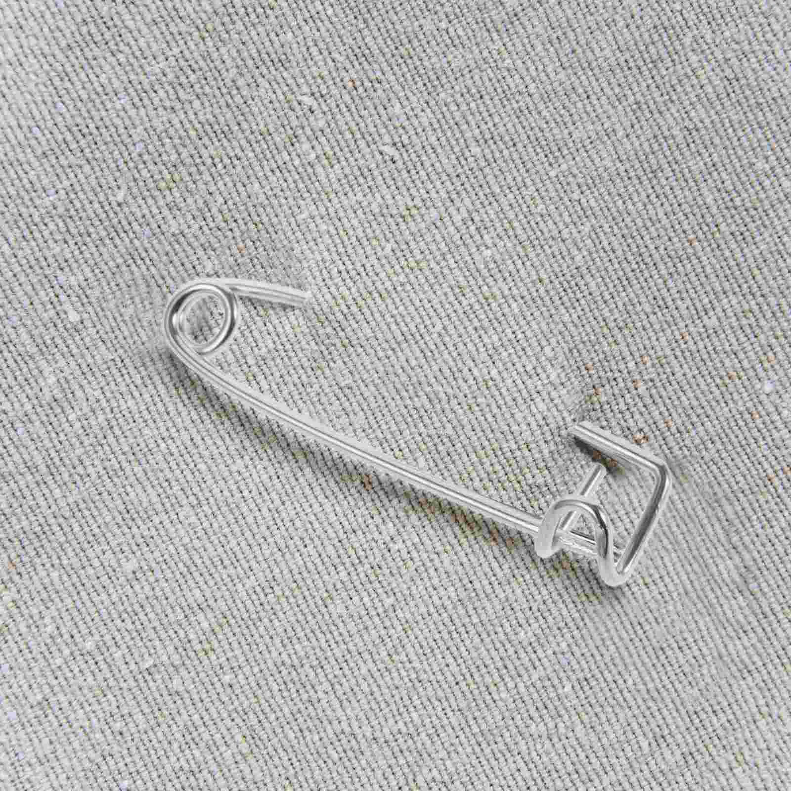 100 Pcs Bent Pin Clothes Pins Small Safety Basting for Fixing Objects Fabric Crafts Hemming Bridegroom