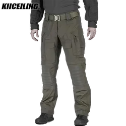 KIICEILING MP-UFX,Tactical Pants, Ripstop Outdoor Combat Hunting Hiking Climbing Fishing Work Casual Joggers Cargo Pants Men