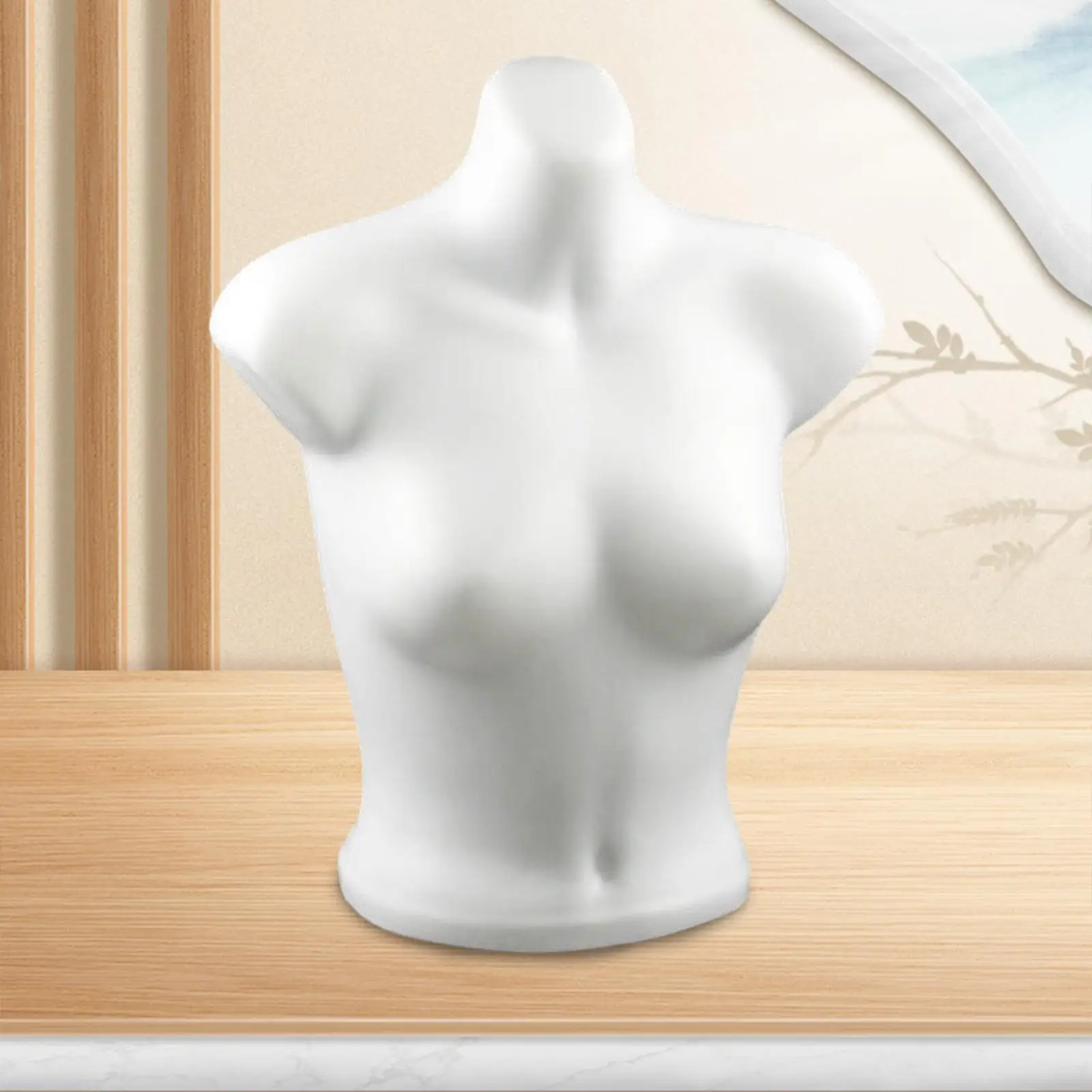 Female Mannequin Torso Manikin Premium Lingerie Mannequin Bra Display Mannequin for Retail Live Broadcast Shop Countertop Show