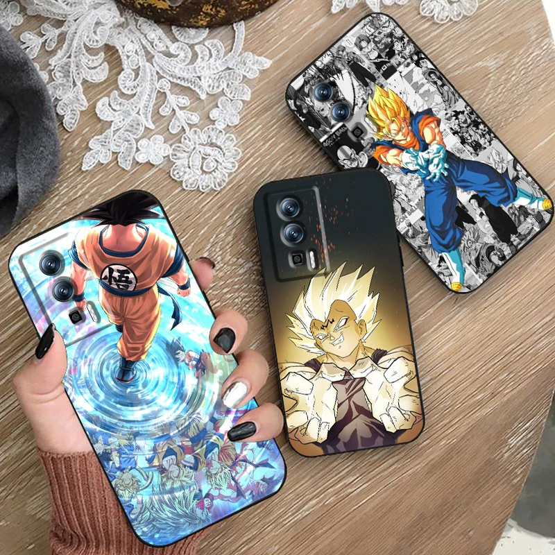 

D-Dragon Ball Z Animation Art For Xiaomi Redmi 9A 9C 9AT 10C 9 9T 10 12C 13C A3 12 K60 A1 K50 K40 5G Black Funda Phone Case