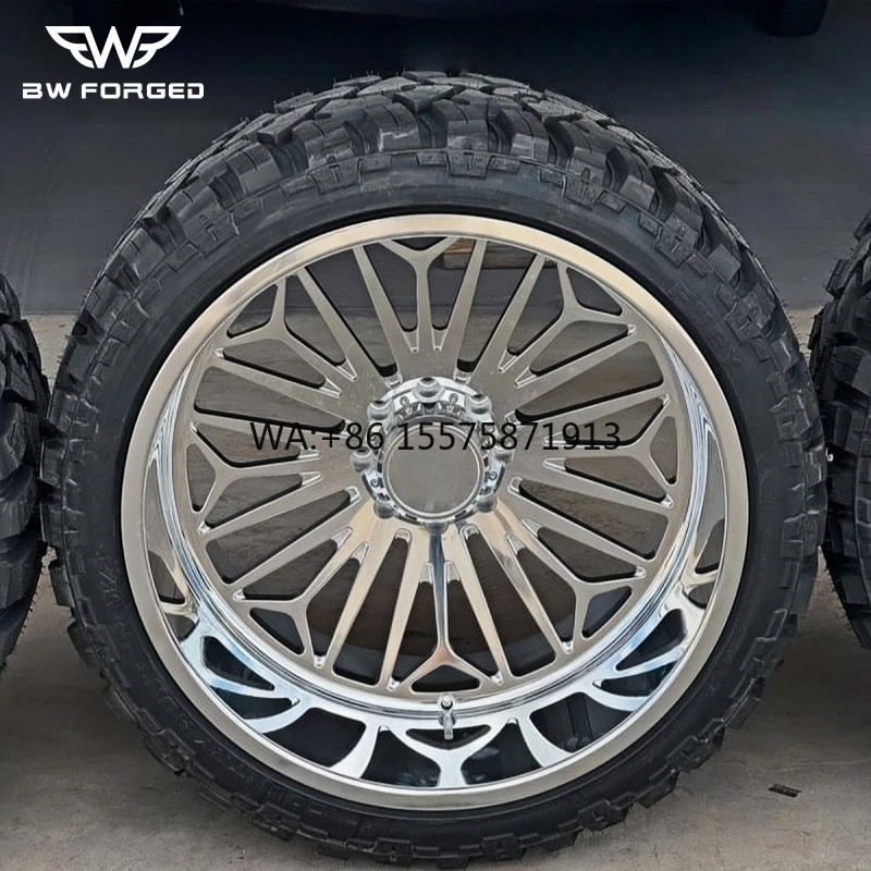 

Luxury Deep groove Super Single 22 24 26 28 Inch Forged Truck Wheels 8x170 8x180 Chrome Deep Dish Wheels Pickup & SUV Wheels