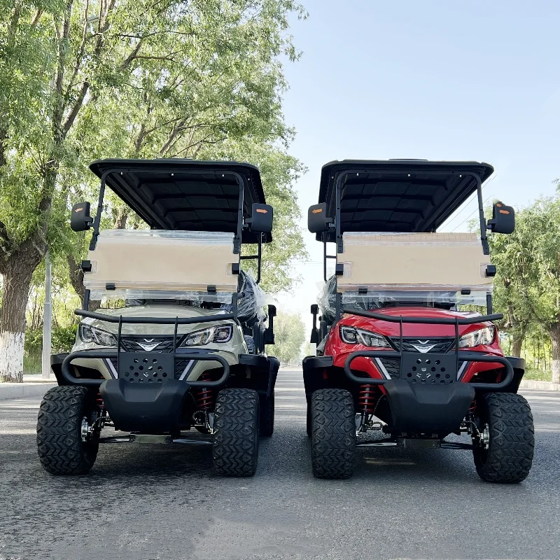 

Trustworthy Chinese Supplier, Specializing In The Design Of 6 Seats 5kW Electric Golf Carts 2024 Hot-Selling New Energy Vehicles