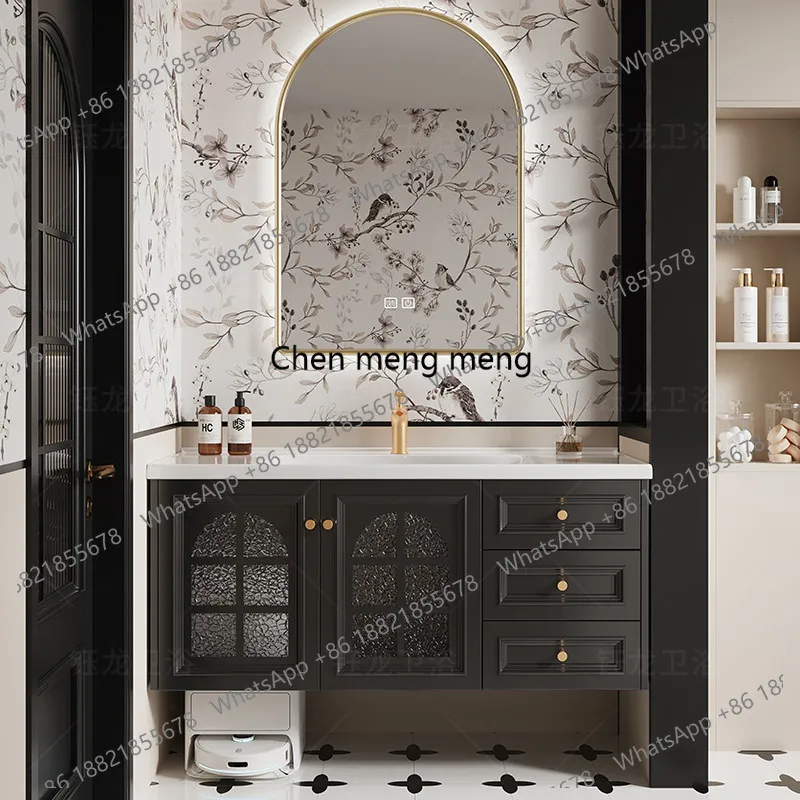 

Decorating Bathroom Storage Cabinet Black Small Tiny Home Bathroom Storage Cabinet Hotel Vintage Meuble De Rangement Furniture