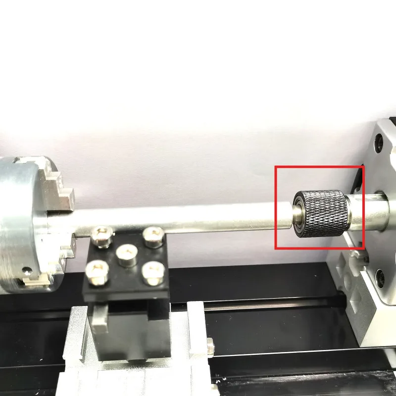 Soporte de taladro de cono de centro de rotación en vivo, accesorios para Mini torno de Metal en miniatura, máquina de carpintería