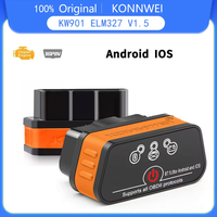 KONNWEI KW901 OBD2 Car Diagnostic Scanner Automotivo Engine Code Reader Mini Tester Wireless Fault Tool for ELM327