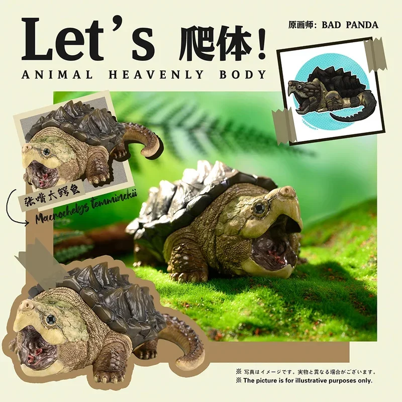 In Stock Animal Planet LET'S Crawling and Mouth Opening Crocodile Animal Handmade Model Ornament Toys Gifts