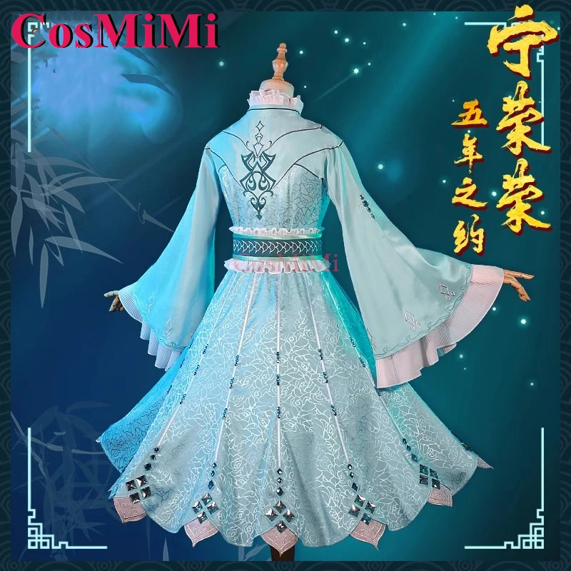 CosMiMi Game Douluo Continent/Soul Land NingRongRong Cosplay Costume Five-Year Engagement Dress Carnival Role Play Clothing S-XL