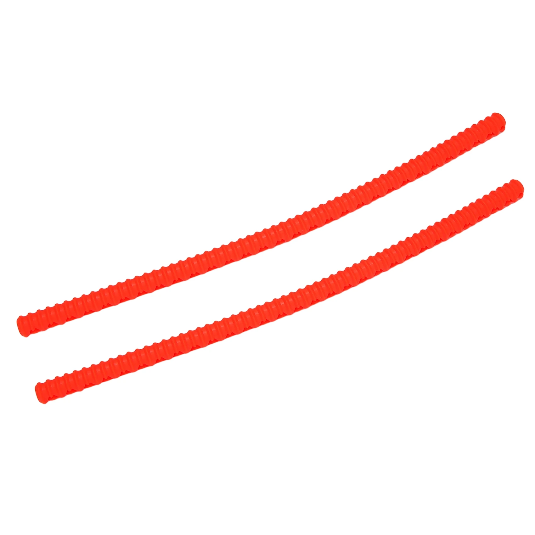 A02V-Silicone Oven Rack Guards 6 Pack,Oven Rack Edge Protector Guard Cover,14 Inch Long,Prevent Hand/Arm Against Burns(Red)