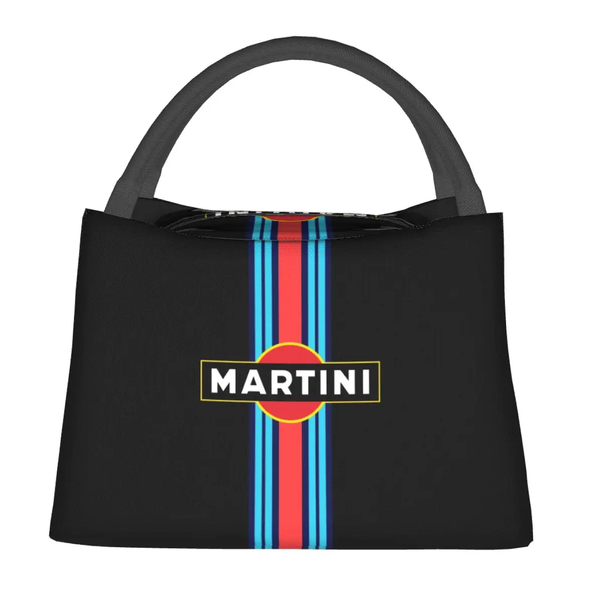 Lunch Bag for School Waterproof Picnic Thermal Cooler Insulated M-Martini Racing Lunch Box Women Kids Tote Bags