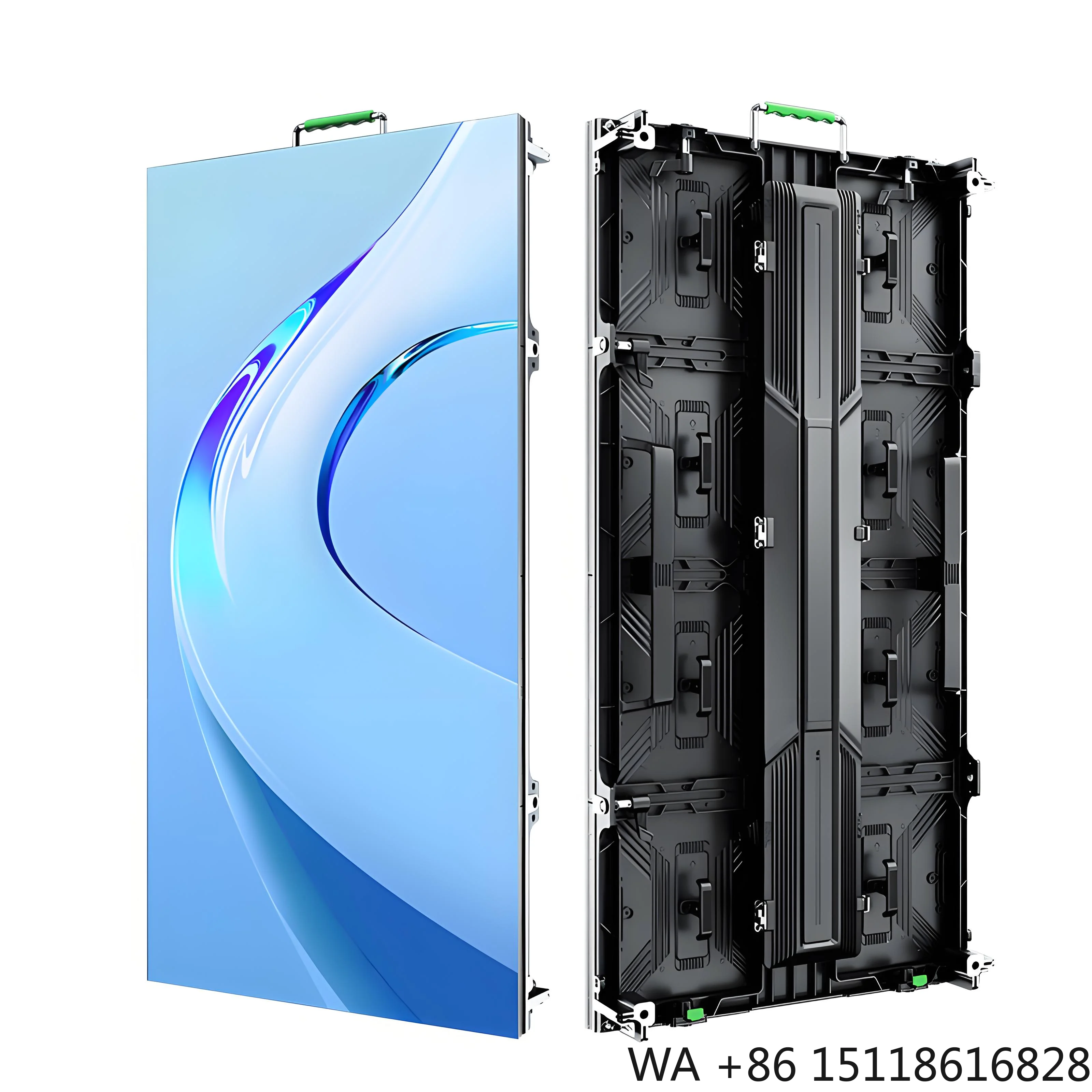 P3.91 Full-Color LED Advertising Rental Screen High Resolution IP65 Waterproof Outdoor Display Sunlight Readable Technology 1