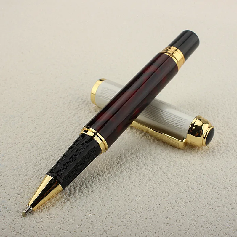 High quality Iraurita roller ball pen Full metal Golden Clip luxury pens DIKA WEN Caneta Stationery Office school supplies