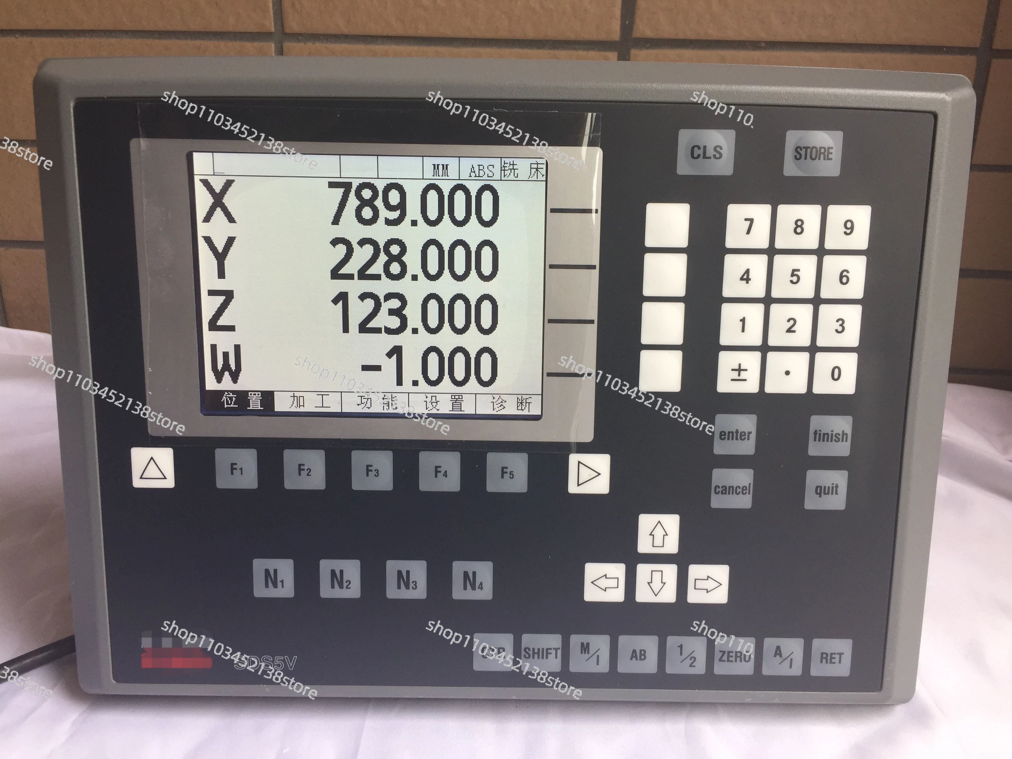 SDS5-4VA Vertical Boring Machine SDS5V LCD Digital Display Form Two Three Axis Digital Display Form