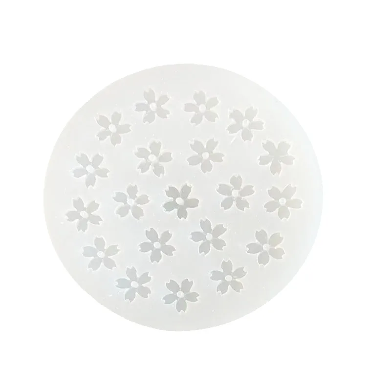 Moule en Silicone en Forme de Fleur Sakura, Outils de Cuisson en Argile, pour Chocolat, Har Ant, en Résine, Accessoires de Décoration de Gâteaux, à Faire Soi-Même