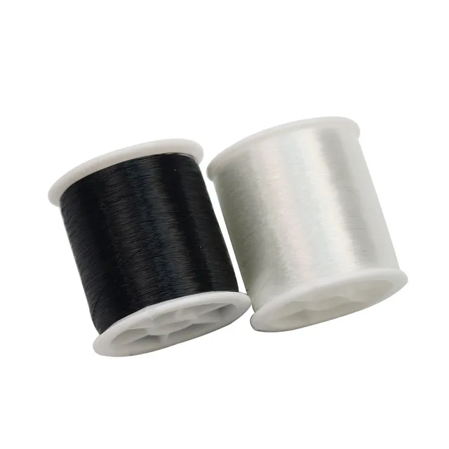 Nylon Monofilament 250M 0.1/0.12/0.15/0.2mm Nylonowa nić do szycia DIY Bransoletka Biżuteria Sznurek Sznurek Narzędzia do szycia