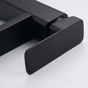 Decks montiertes Waschbecken, heiß und kalt, Schwarz oder Chrommixer, Eitelkeit, Küche 8 Haupt Sales Lavator Tap Badezimmer - №3