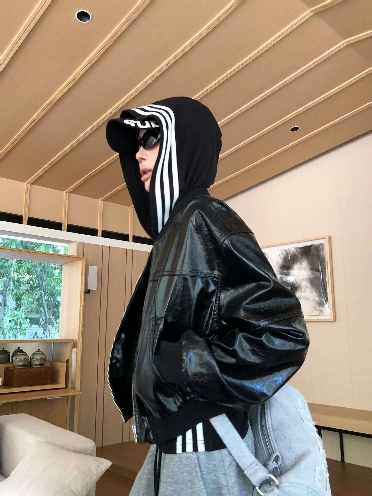 Super Soft Cotton Eggshell Jacket Women's Loose Fit Fashionable Korean Style Early Spring Casual Wear Multi-Functional Outerwear