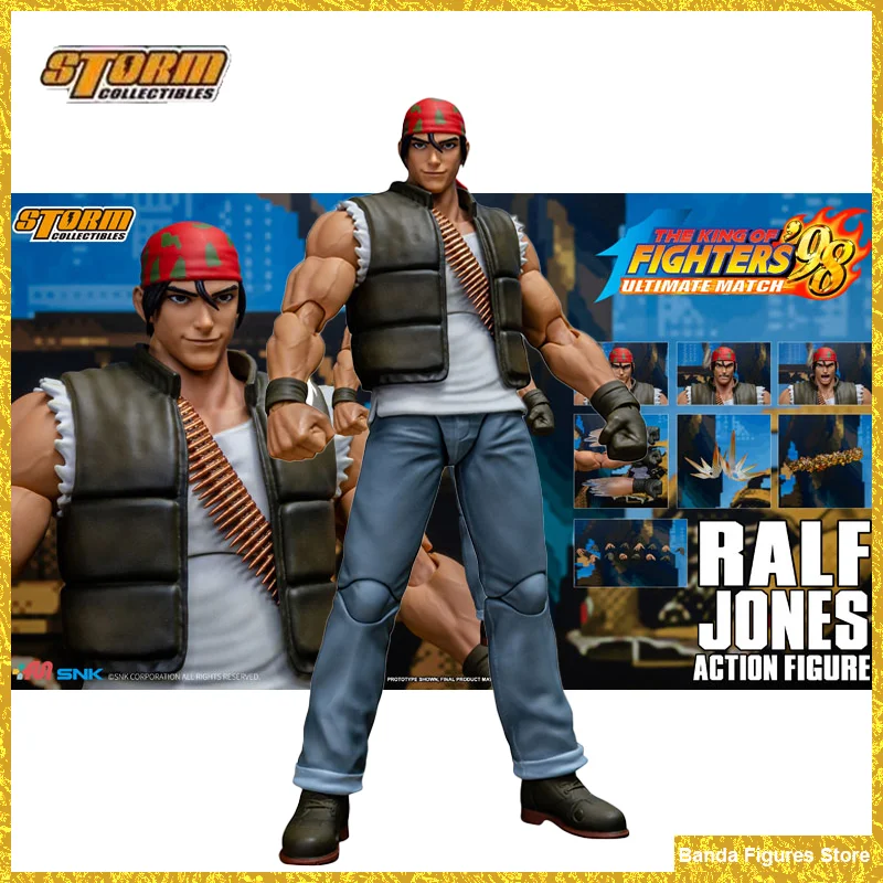 Original Storm Toys The King of Fighters '98 Ultimate Match Ralf Jones Auf Lager Action Collection Figuren Modellspielzeug