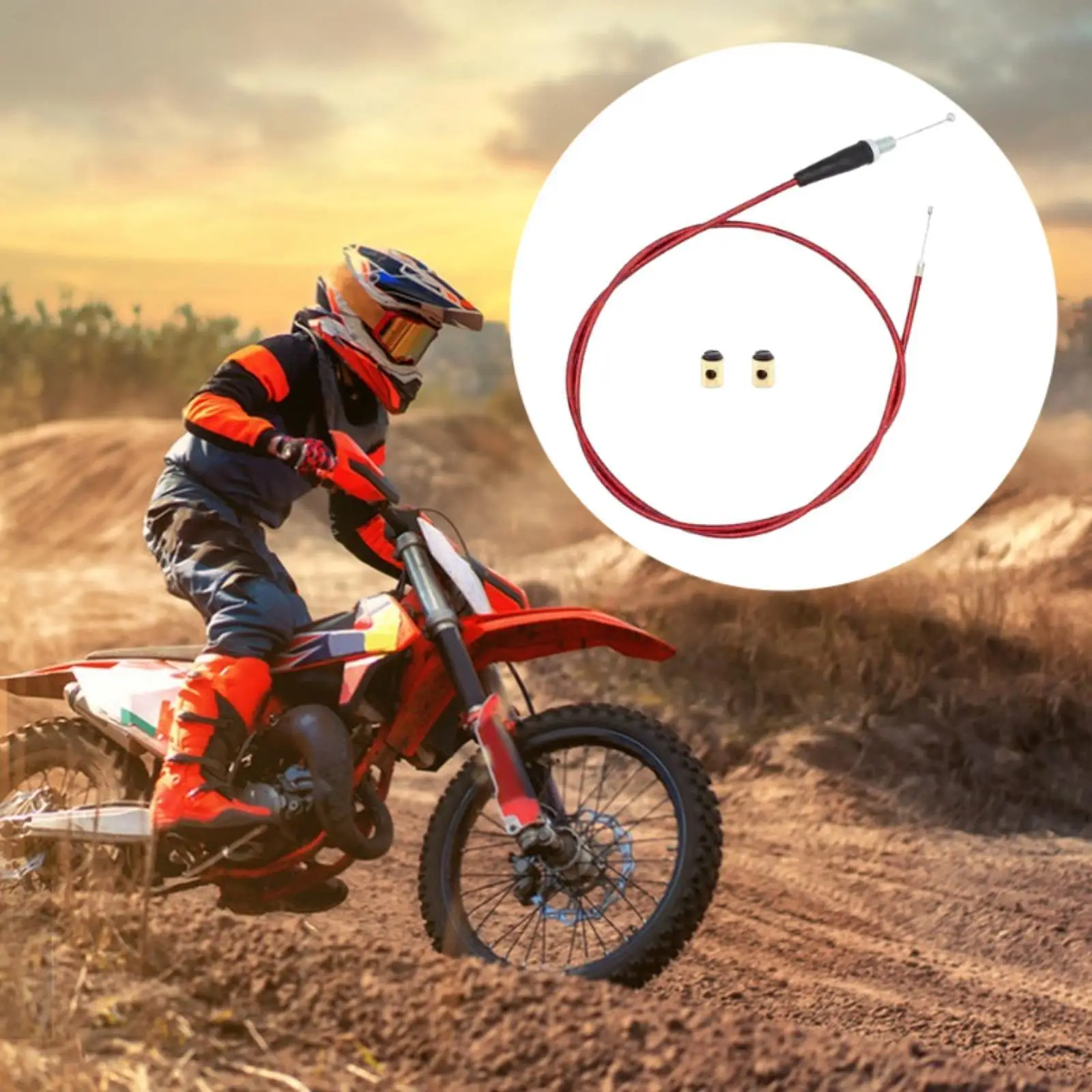 

Clutch Throttle Brake Cable for Scooter Motorcross Bicycle Road Bike