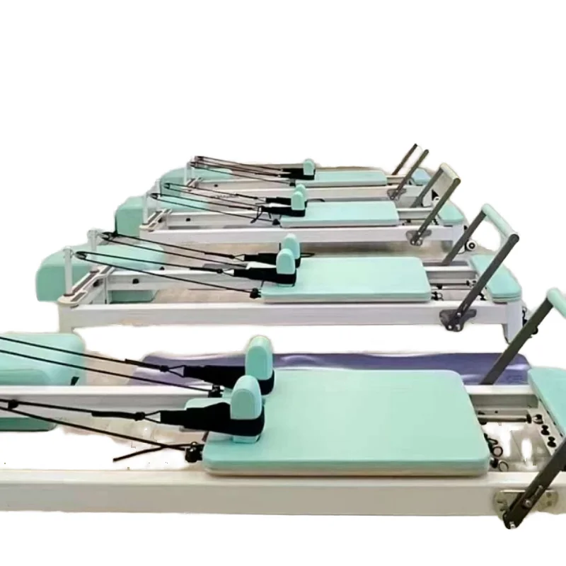 

Aluminum Alloy Pilates Studio Reformer-Adjustable Durable & Portable for Adult Health