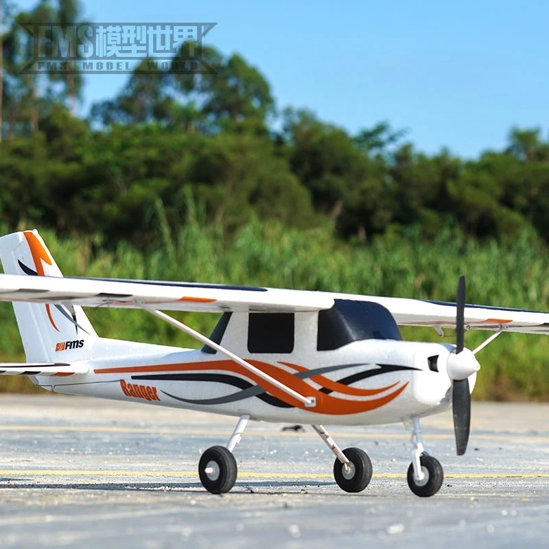 Fms Simulation 850 มม. Guardian Mini Gps Return Novice Entry 2.4g รีโมทคอนโทรลแบบสัดส่วนเต็มรูปแบบ รุ่นเครื่องบินปีกตรึง