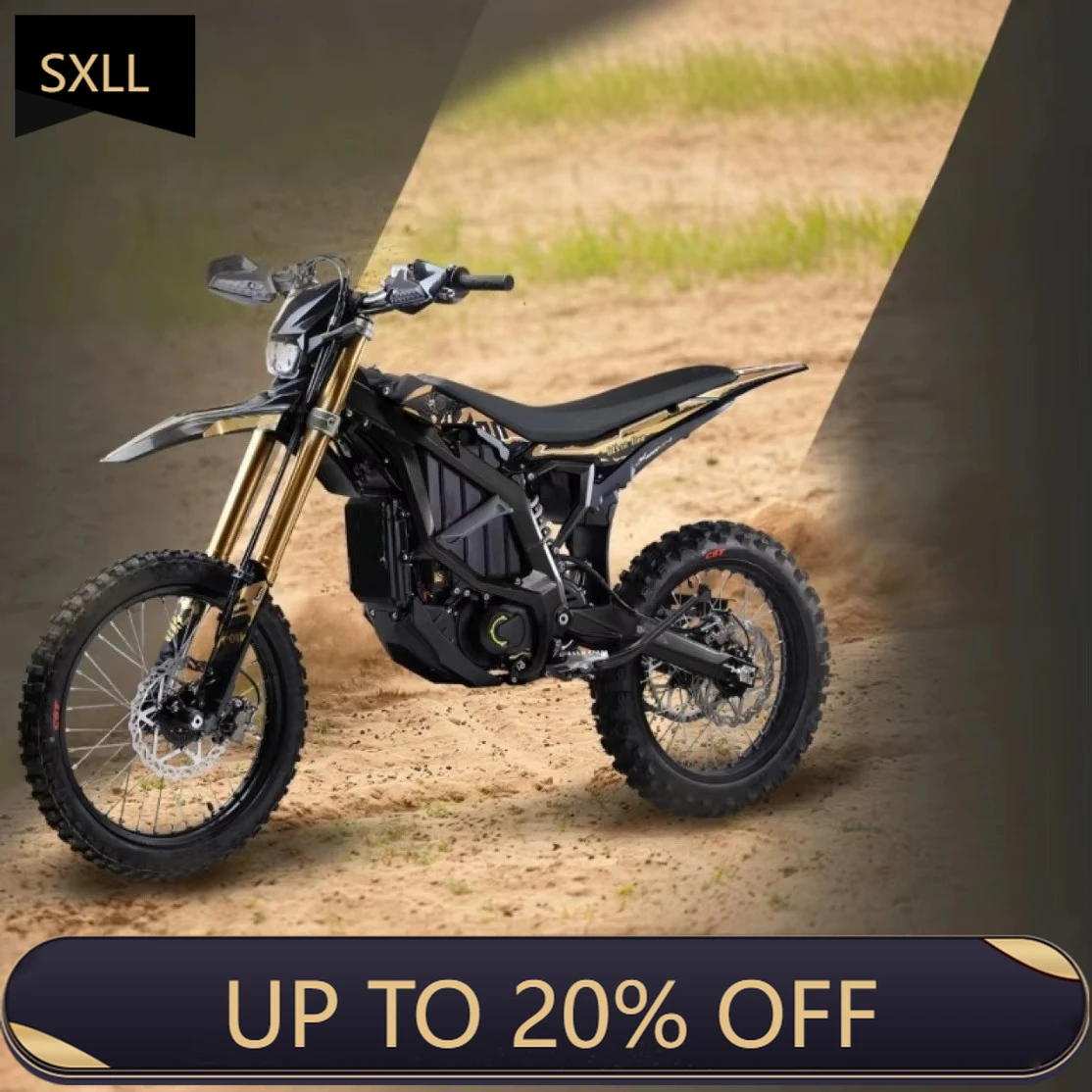 

Электромотоцикл SXLL Ultra Bee для взрослых, высокоскоростной внедорожный электромотоцикл мощностью 21 кВт, скорость до 95 км/ч, электрический внедорожник.