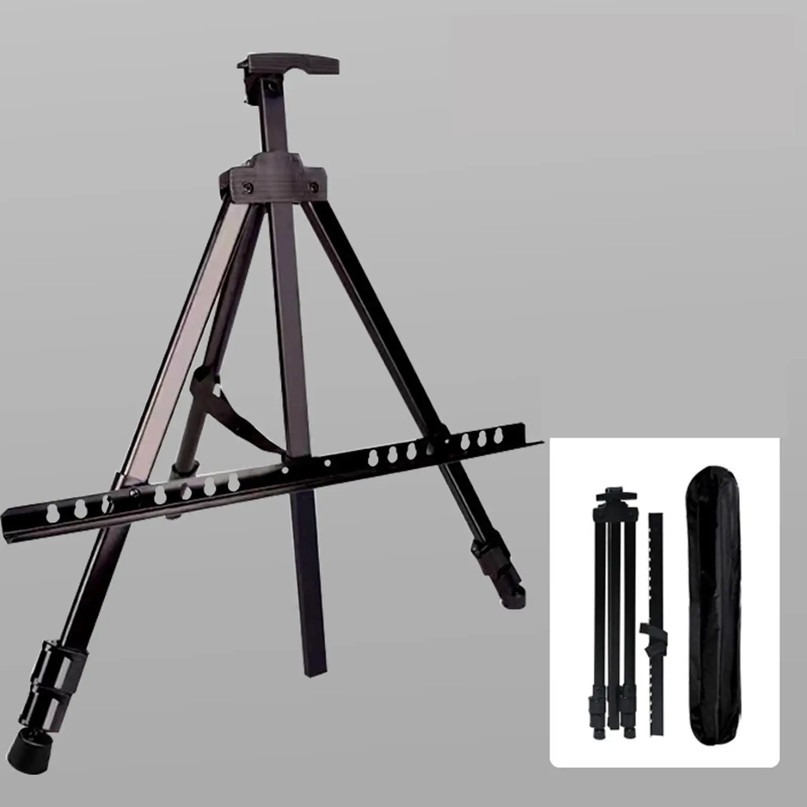 Easel Stand Adjustable Height Collapsible with Bag Tripod Display Easel