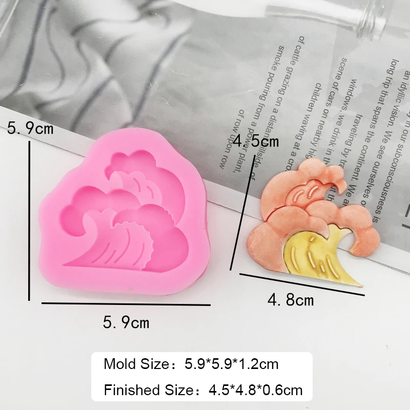 Cartoon Architecture Totem Soft Silicone Mold Fondant Chocolate Cake Decoration Bakeware DIY Plaster Making Resin Art Mould