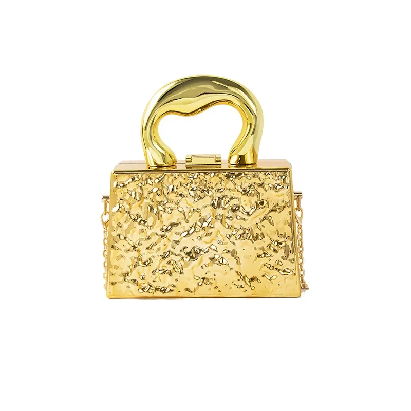 حقائب نسائية عصرية من الأكريليك مع نسيج كراك الجليد حقائب كروس نسائية أنيقة وعصرية ومحفظة للسيدات #5