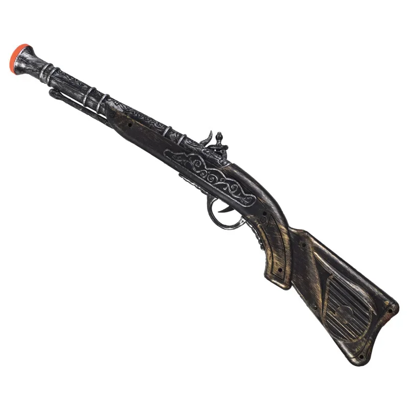 Halloween Toys For Boys Girls Party Cosplay Pirate Gun Furnishings Family Pistol Retro Costume Props Cosplay Gun