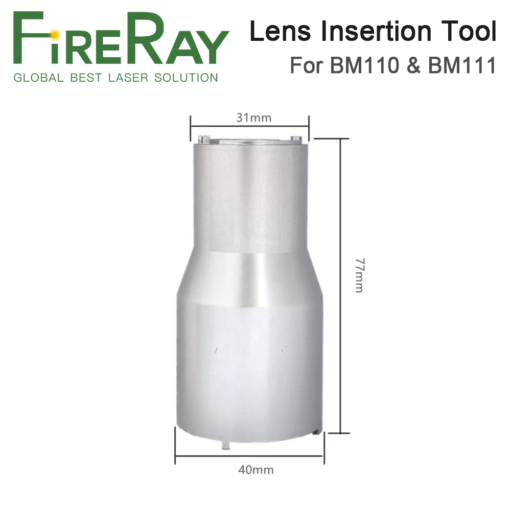 FireRay Raytools Lens Insertion Tool for Focusing and Collimating Lens BT210S BT240S BM111 BM110 BM109 Laser Cutting head